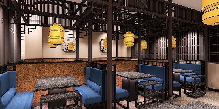 老員外火鍋店設(shè)計風(fēng)格